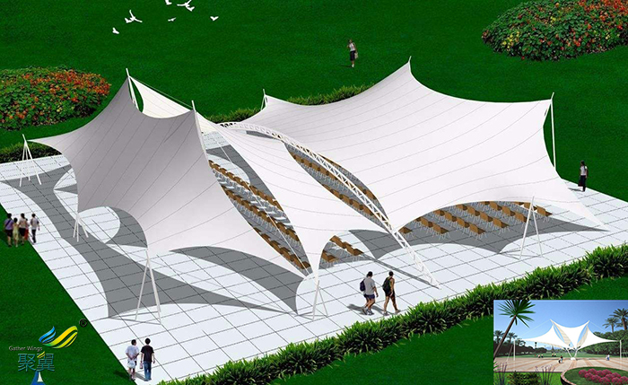 北京张拉膜结构建筑厂家设施